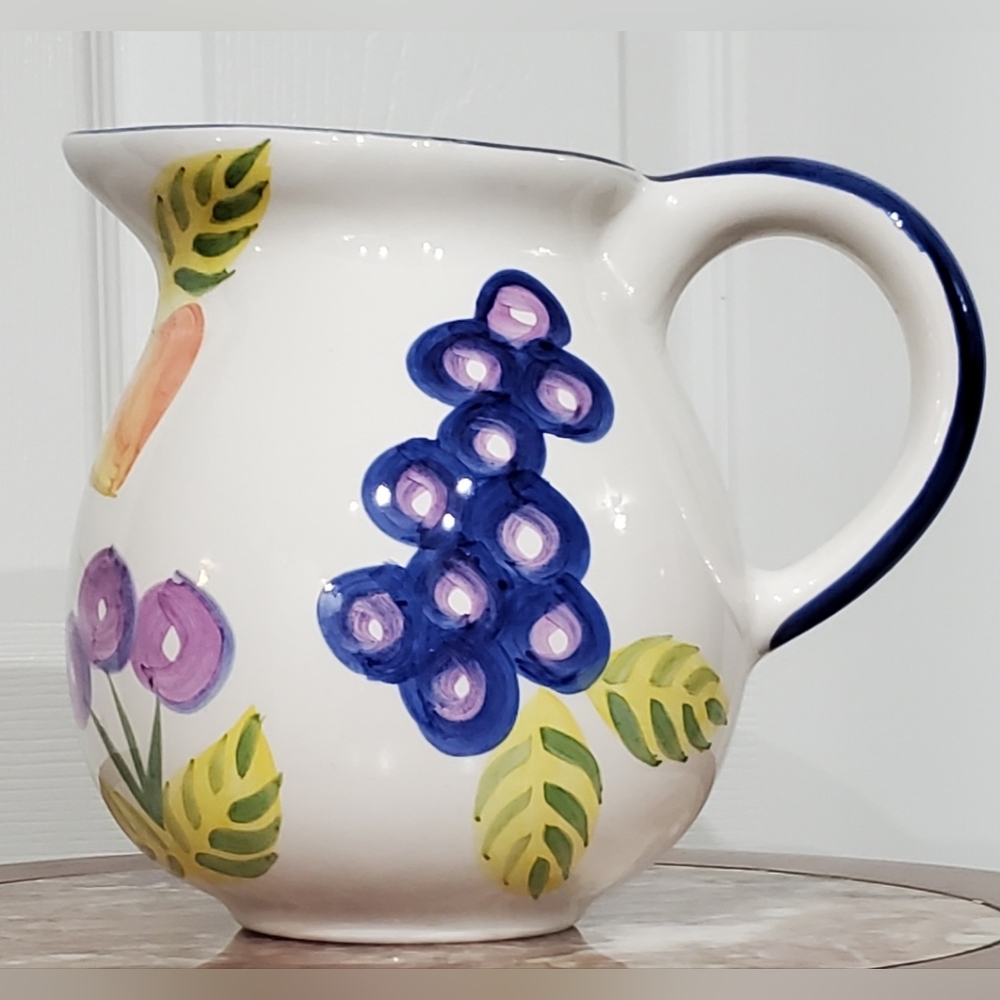 7 cup/56 oz Orchard Jubilee by Artist's Touch Fruit Pitcher